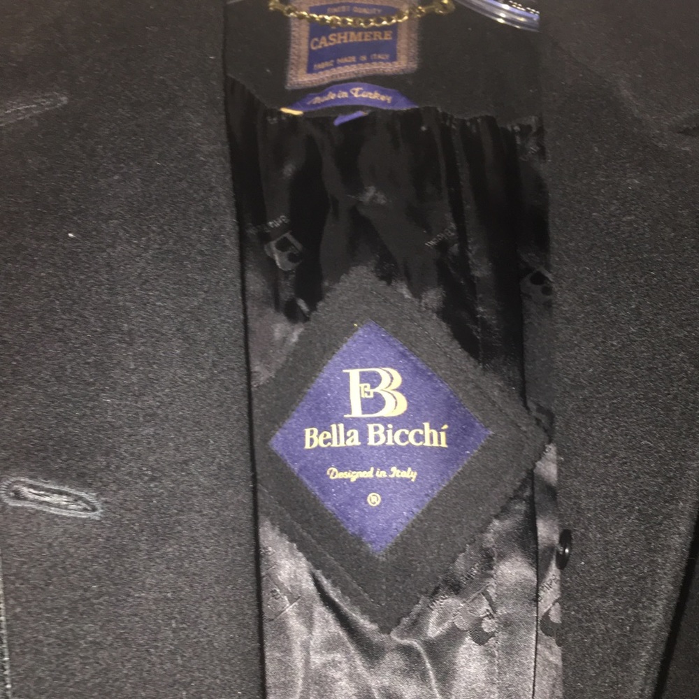 Bella Bicchi pure cashmere full length coat